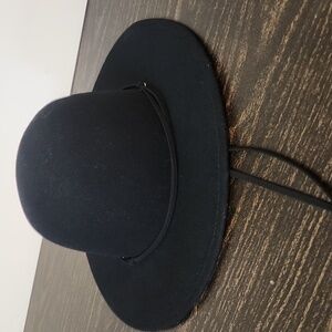 Peter Grimm Black Wool Floppy Hat